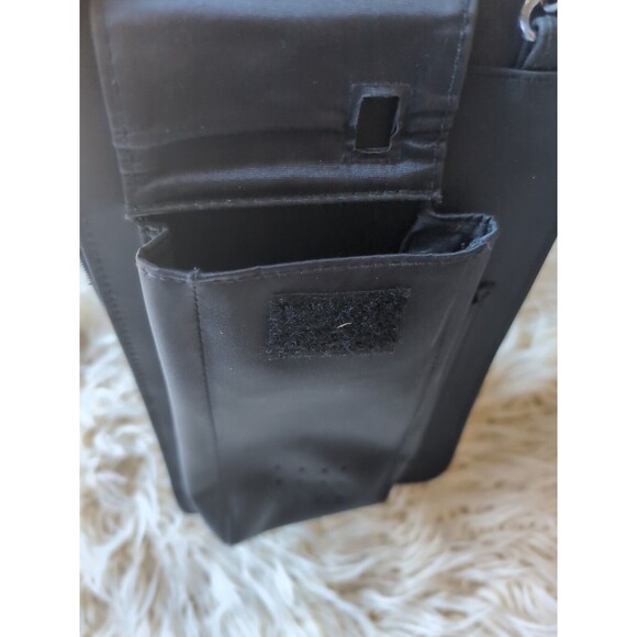 Samsonite Cross Body Travel Purse Black Strap Zips Snap Pockets Wallet - Picture 7 of 12